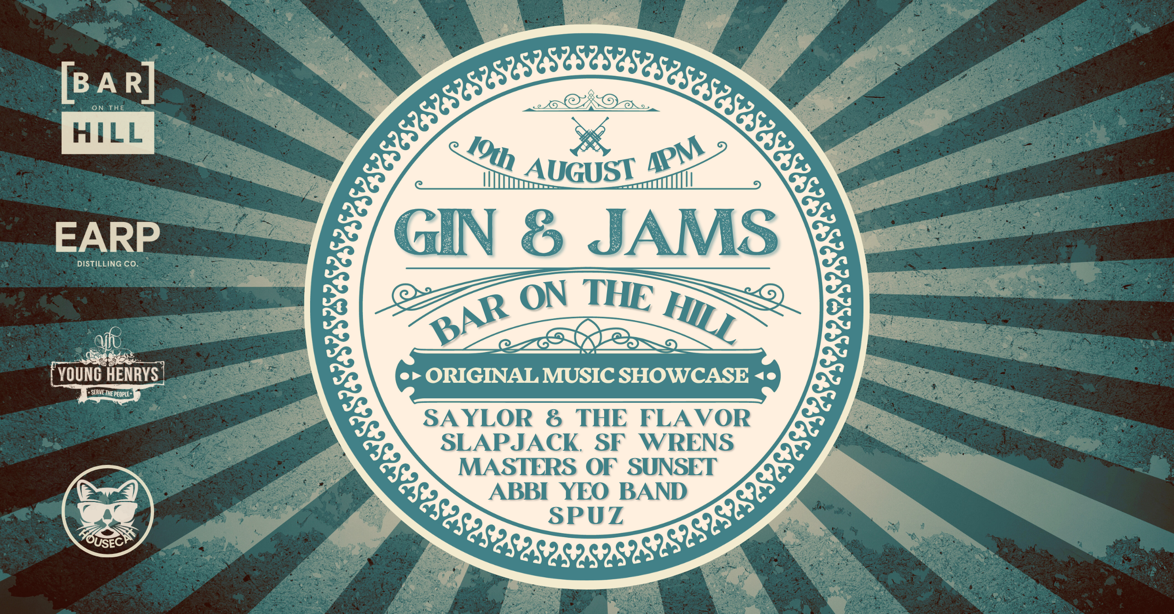 Gin & Jams @ Bar on the Hill: Celebrating the Launch of State-of-the-Art Sound System
